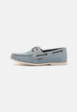 Pier One Leather Unisex - Náuticos - Light Blue