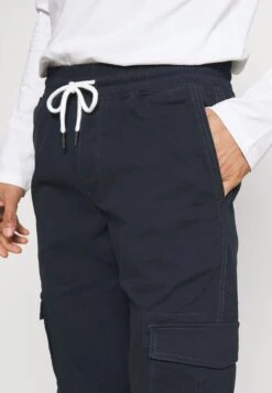 Pier One Pantalones Cargo - Dark Blue -Pier One 1934b837ea3944deabcaa132afcbd584