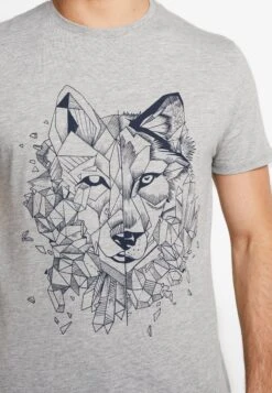 Pier One Camiseta Estampada - Mottled Grey -Pier One 19bac3e87c214150932db03a2c67e58e