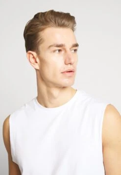 Pier One 3 Pack - Camiseta Básica - Grey/White/Black -Pier One 21dde7acbf5b42698638ca153e5020d5