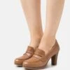 Pier One Leather- Tacones - Cognac -Pier One 25fb6060d7dd4c7b9e687aab9c774d7b