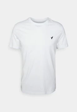 Pier One Birdie - Camiseta Básica - White/Off-White/Green -Pier One 2875d65d462041969d47eda5c39eb47e