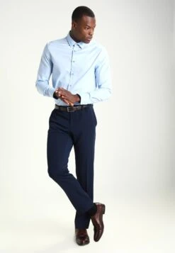 Pier One Camisa - Light Blue -Pier One 3585580393bf456fbb1925fffc622d71