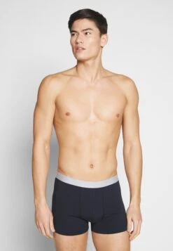 Pier One 5 Pack - Culotte - Dark Blue/Mottled Grey -Pier One 368283c256d64f2f9132901660a03eec