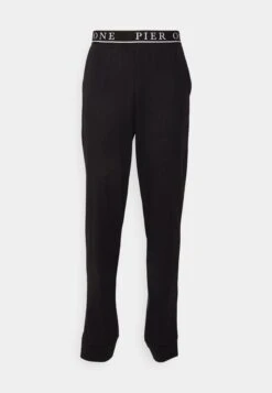 Pier One Pantalón De Pijama - Black -Pier One 44d71510a88e4082ab846fa7f880fd4b