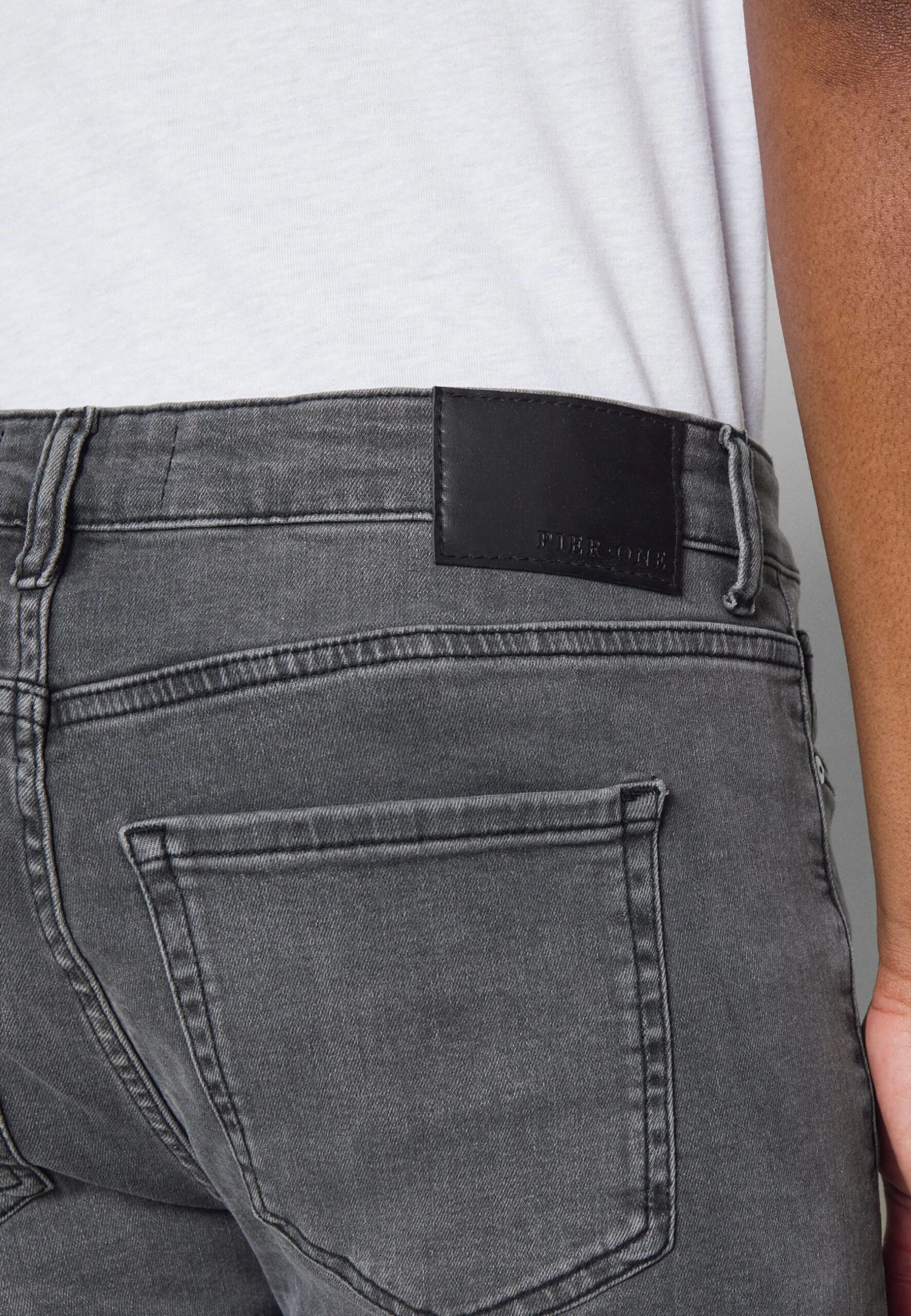 Pier One Vaqueros Rectos - Grey 7 Pier One Vaqueros Rectos - Grey - Imagen 5