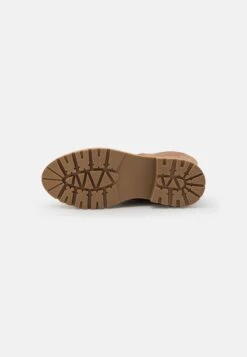 Pier One Leather Winter Boot - Botas - Taupe -Pier One 4d70687639ab46cb97bc6e0443143a7b