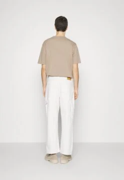 Pier One Carpenter Colored Twill- Vaqueros Rectos - Off-White -Pier One 4fab3a7ad84e43dfa273cbbbc4f63ebc