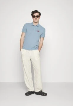 Pier One Drawcord Trousers Linen Blend - Pantalones - Off-White -Pier One 5d918e0f8153463d8ff6d30249d45c91