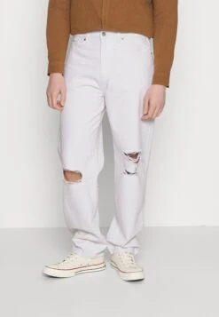 Pier One Vaqueros Boyfriend - White Denim