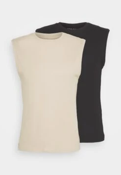 Pier One 2 Pack - Top -Black/Beige 14 Pier One 2 Pack - Top -Black/Beige -Pier One 68dea534ffce4769b2985a3a6bfd64b2