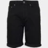 Pier One Shorts Vaqueros - Black Denim -Pier One 71de1b2235c34e209de888b94b5432e6