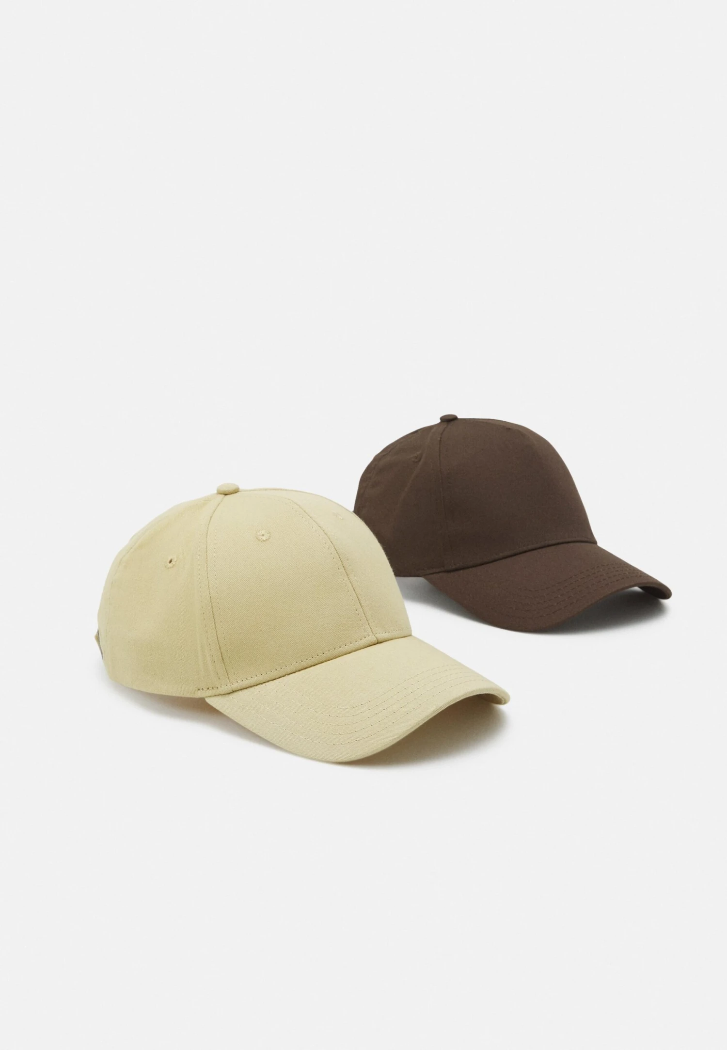 Pier One Unisex 2 Pack - Gorra - Khaki/Sand 3 Pier One Unisex 2 Pack - Gorra - Khaki/Sand