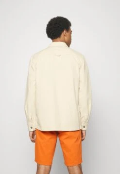 Pier One Undyed Twill- Chaqueta Vaquera - White -Pier One 75edac323e2d40368b48353609d4fd18