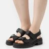 Pier One Leather- Sandalias - Black 1 Pier One Leather- Sandalias - Black -Pier One 78e54eccd9e44fe8b9b433cbbbee109e