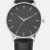 Pier One Reloj - Black/Silvercoloured -Pier One 7935ed590a9743b99815e64729d95e1c