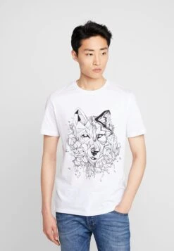 Pier One Camiseta Estampada - White