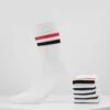 Pier One 5 Pack - Calcetines - White/Red/Black 1 Pier One 5 Pack - Calcetines - White/Red/Black -Pier One 84b1a74614b6407f8cf9e797ea2bb203