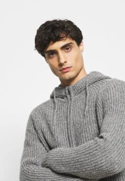 Pier One 39 Pier One Chaqueta De Punto - Mottled Light Grey