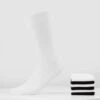 Pier One 7 Pack - Calcetines - White/Black -Pier One 8dfc7eafb6d44b37b5aad9f7641e4325