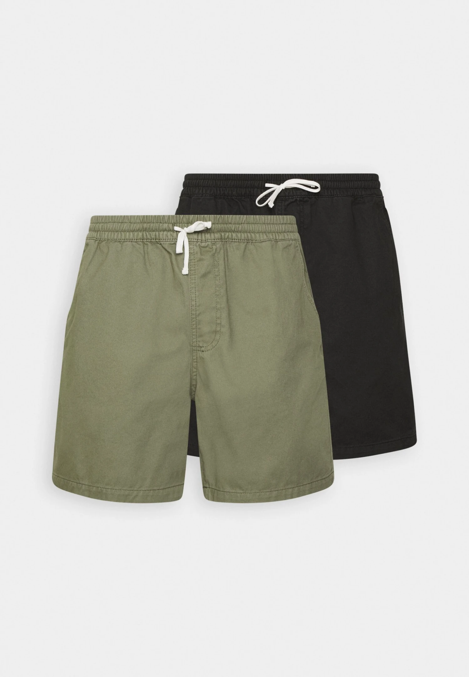 Pier One 2 Pack - Shorts - Olive/Black 7 Pier One 2 Pack - Shorts - Olive/Black - Imagen 5