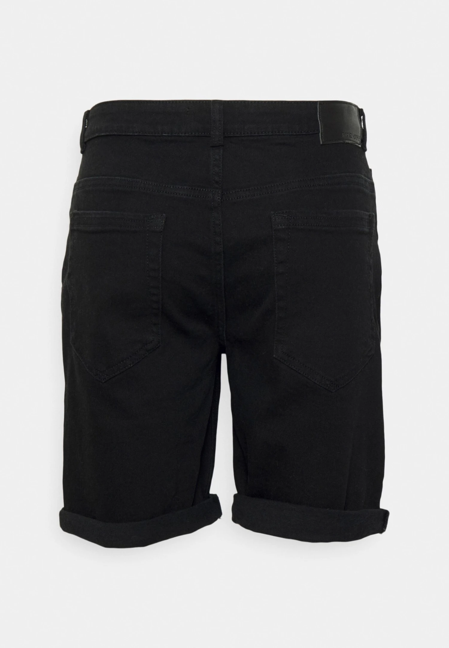 Pier One Shorts Vaqueros - Black Denim 4 Pier One Shorts Vaqueros - Black Denim - Imagen 2