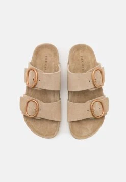 Pier One Leather - Sandalias Planas - Beige -Pier One 9b43ae7f6ea84e8787fe1a5129e1ca00