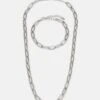 Pier One Set - Collar - Silver-Coloured