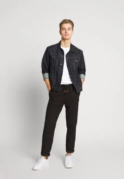 Pier One 3 Pack - Camiseta Básica - Grey/White/Black