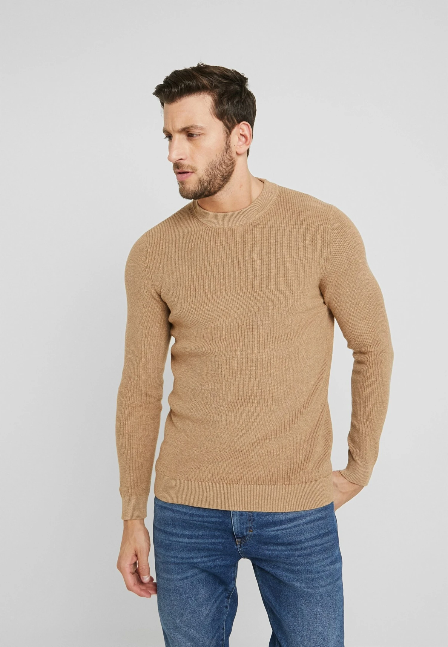 Pier One Jersey De Punto - Camel 3 Pier One Jersey De Punto - Camel
