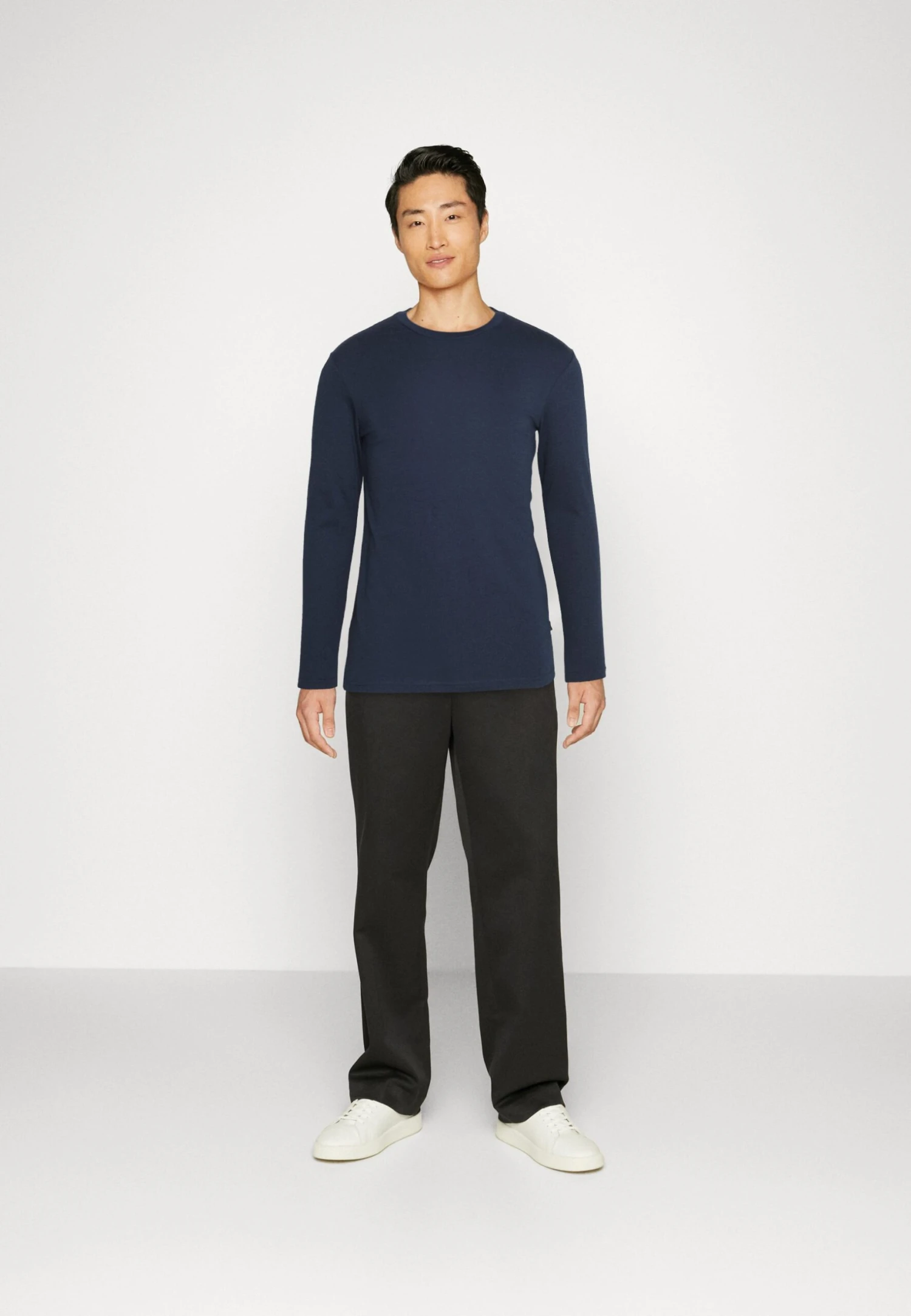 Pier One Camiseta De Manga Larga - Light Green/Beige/Dark Blue 3 Pier One Camiseta De Manga Larga - Light Green/Beige/Dark Blue