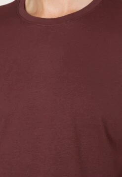 Pier One 5 Pack - Camiseta Básica - Bordeaux/Light Grey/Brown -Pier One b3b82d7abcbb40a5b2a40e8096a778d2
