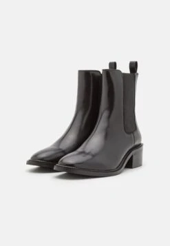 Pier One Leather- Botines - Black -Pier One b7042fecf6ff42c1a440708ce3e55e9e