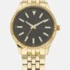 Pier One Unisex - Reloj - Gold-Coloured/Black -Pier One bd76ffee07194bd1a2e15a8879ae9b57