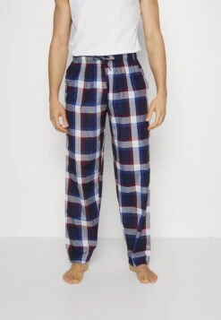 Pier One 2 Pack - Pantalón De Pijama - 503 - Dark Blue_302 - Red -Pier One c4deb935b78b419f85d4482f92853b6e