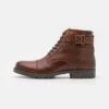 Pier One Leather - Botines Con Cordones - Brown 1 Pier One Leather - Botines Con Cordones - Brown -Pier One cc36912fd13c41d5bc50a6bc7214b455