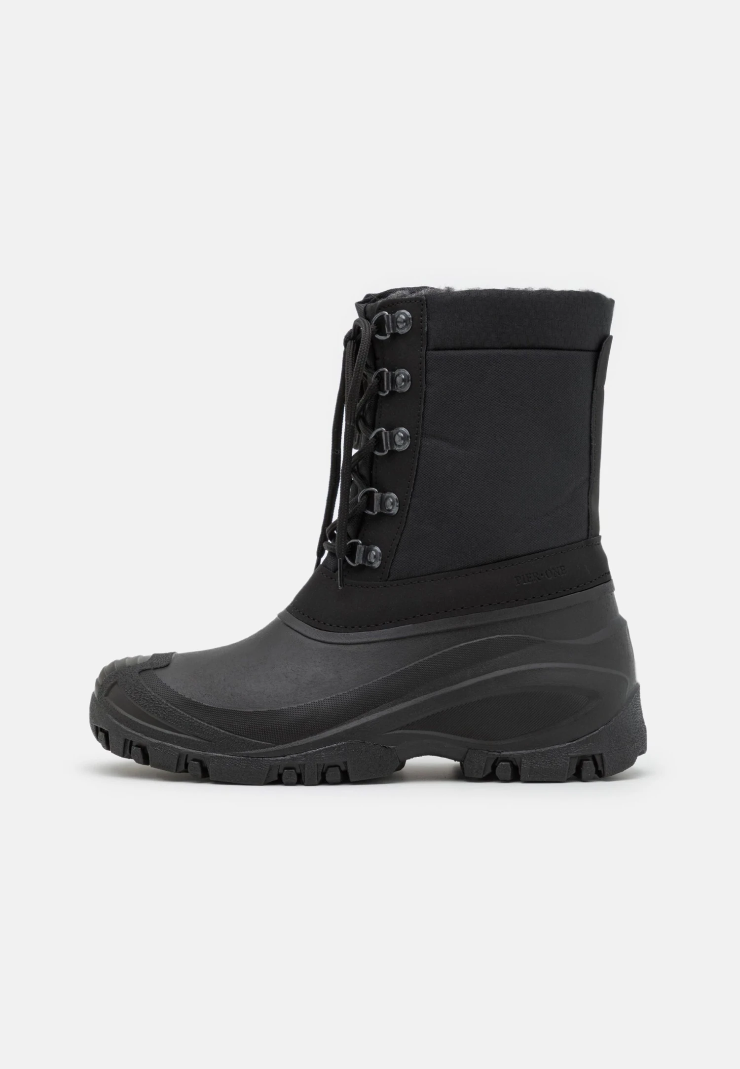 Pier One Unisex - Botas Para La Nieve - Black 3 Pier One Unisex - Botas Para La Nieve - Black