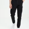 Pier One Cuffed Skinny Trouser- Pantalones Cargo - Black -Pier One d6b67ccf547949f0a5a41c3c15734acd