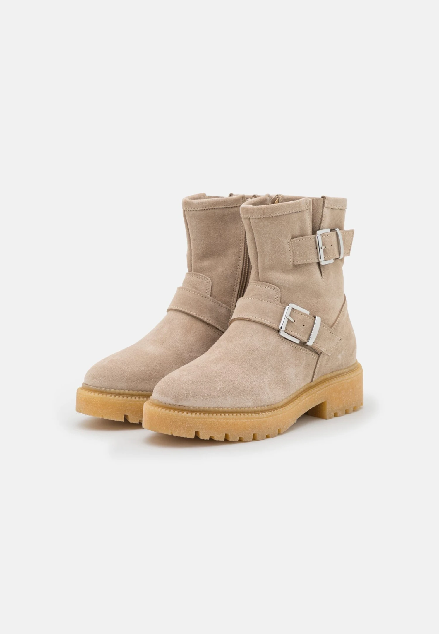 Pier One Leather - Botines Camperos - Beige 5 Pier One Leather - Botines Camperos - Beige - Imagen 3