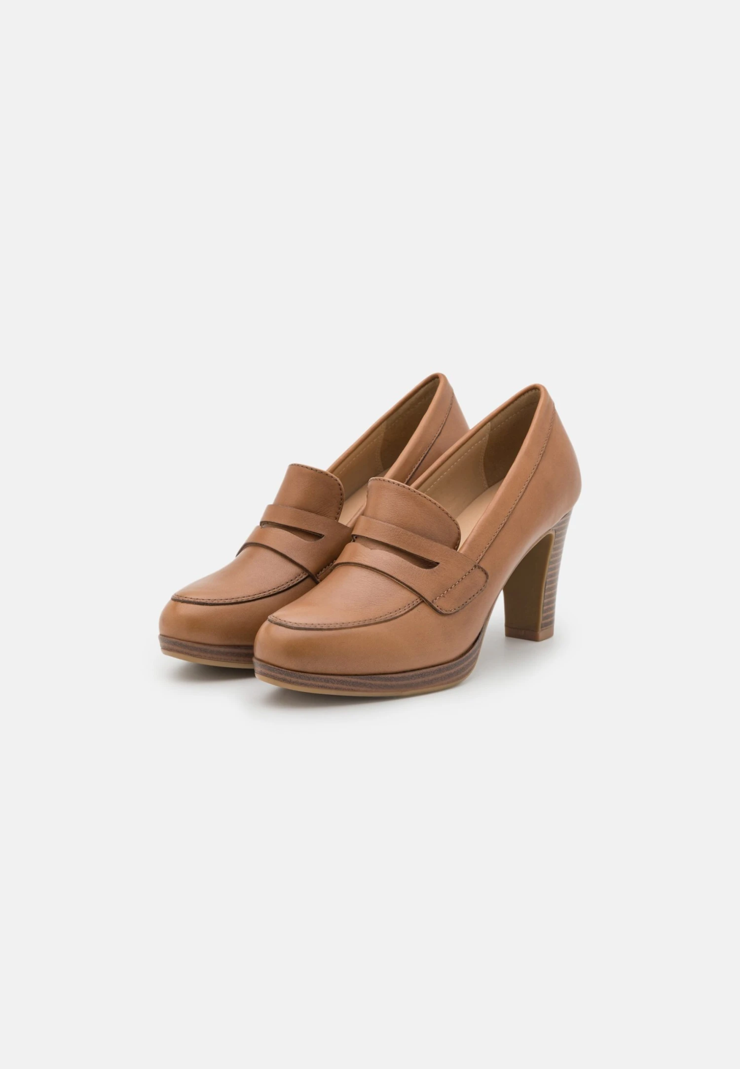 Pier One Leather- Tacones - Cognac 5 Pier One Leather- Tacones - Cognac - Imagen 3
