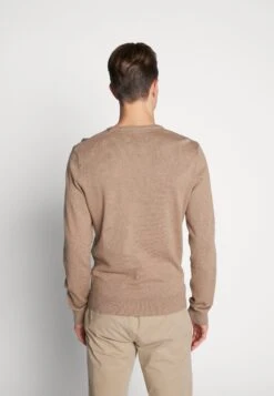 Pier One Basic Crewneck - Jersey De Punto - Mottled Beige -Pier One e45875b79af34307b546bc88a1571a7e