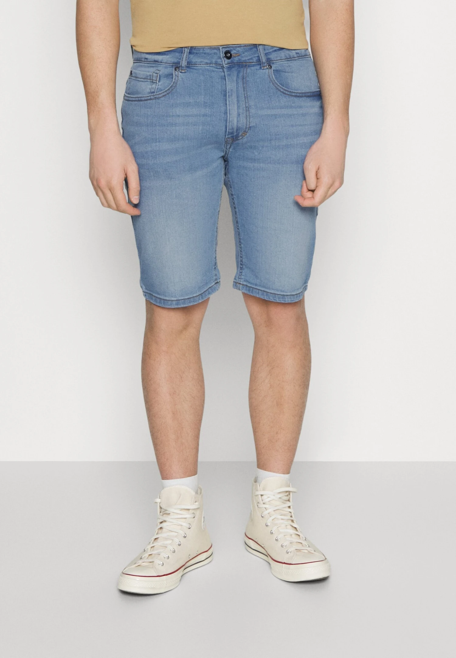 Pier One Shorts Vaqueros - Light Blue Denim 4 Pier One Shorts Vaqueros - Light Blue Denim - Imagen 2