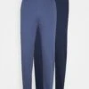 Pier One 2 Pack - Pantalón De Pijama - Dark Blue/Blue -Pier One e8b38c45a59a4ba6b0f7634970650dc7
