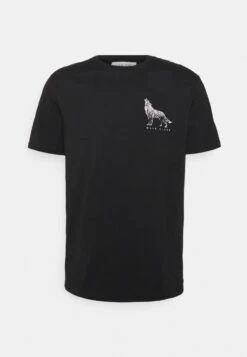 Pier One Camiseta Estampada - Black