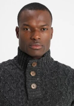 Pier One Jersey De Punto - Mottled Dark Grey -Pier One eb6dec66e1f147509263ea1a088f200f