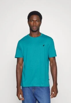 Pier One 5 Pack - Camiseta Básica - White/Blue/Stone -Pier One ebd1d163bd364d90959dd05491c0f095