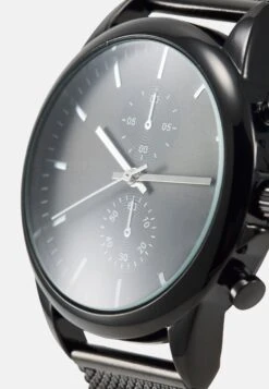 Pier One Unisex - Cronógrafo - Black -Pier One ed151e2b5f0941e6a2800fb6ba074085