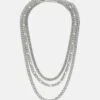 Pier One 3 Pack Unisex - Collar - Silver-Coloured 1 Pier One 3 Pack Unisex - Collar - Silver-Coloured -Pier One f1ddeb3a5869428fbd923d8cf6456873