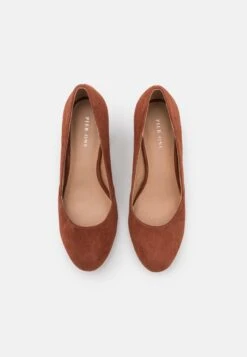 Pier One Leather - Tacones - Dark Brown -Pier One f5f963d6e4bf4faaaa35043bc93eb9f8